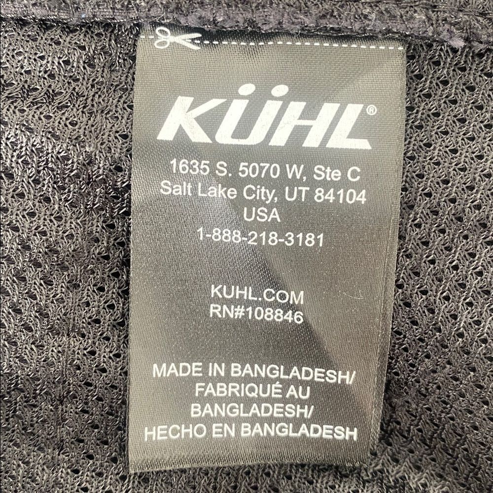 Kuhl Men's Black Performance Pants 32x32 TOUGH LIGHTWEIGHT Vent Outdoor Hiking - Picture 15 of 16